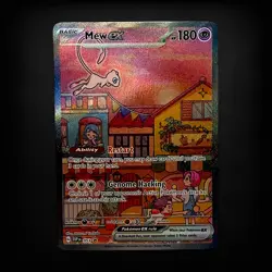 Pokemon TCG SV: Scarlet & Violet Promo Cards Mew ex #053 Promo NM - Image 3