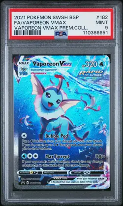 Vaporeon VMAX SWSH182 SWSH: Sword & Shield Promo Cards Holo - Image 4