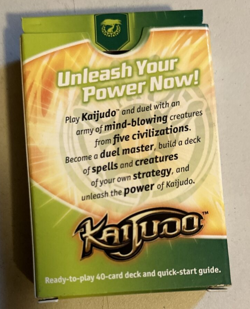 Kaijudo Starter Deck Card Game Nature Civilization Promo - Image 5