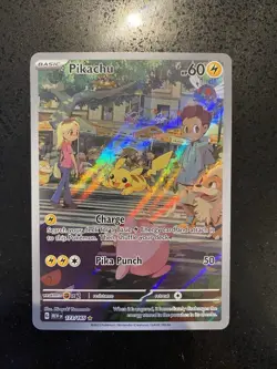 Pokémon TCG Card Pikachu 173/165 151 Illustration Rare Holo *English* - NM - Image 1