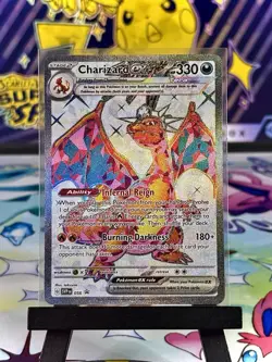 🔥 Charizard EX 056 SV Promo Full Art Pokemon TCG Card Scarlet & Violet NM - Image 5
