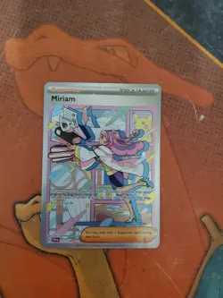 Pokémon TCG Miriam Scarlet & Violet Base Set Holo Special Trainer Card 251/198 - Image 6
