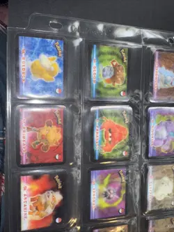 Pokemon Stadium 3D Lenticular Action Cards 51/50 Master set -Meowth Included-VTG - Image 10
