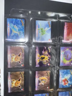 Pokemon Stadium 3D Lenticular Action Cards 51/50 Master set -Meowth Included-VTG - Image 14