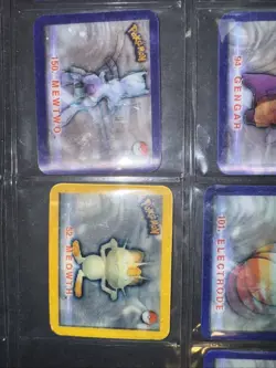 Pokemon Stadium 3D Lenticular Action Cards 51/50 Master set -Meowth Included-VTG - Image 23