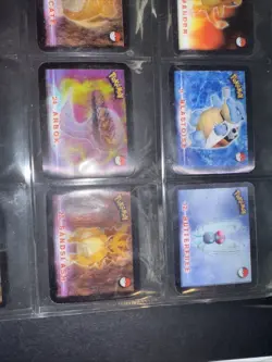 Pokemon Stadium 3D Lenticular Action Cards 51/50 Master set -Meowth Included-VTG - Image 6