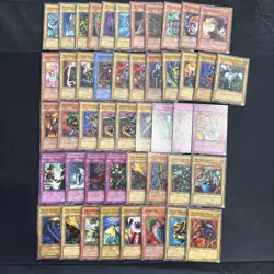 Yu-Gi-Oh! 194 Card Lot Foils Promos LP-MP Vintage 1996-1999 - Image 8