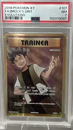psa graded cards pokemon evolutios  5 card graded 6-6-7-7-7.. - Image 4