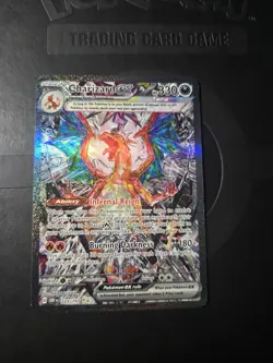 Charizard EX Illustration Art Obsidian Flames 223/197 Pokémon Card Rare OBF EN - Image 1