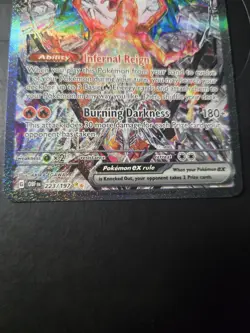 Charizard EX Illustration Art Obsidian Flames 223/197 Pokémon Card Rare OBF EN - Image 6