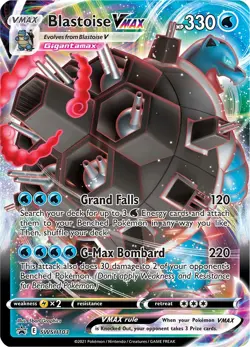 Blastoise VMAX SWSH103 SWSH: Sword & Shield Promo Cards Holo - Image 1