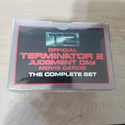 T2 Official Terminator 2 Judgment Day Movie Cards Complete Set Factory Sealed - Image 1