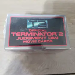 T2 Official Terminator 2 Judgment Day Movie Cards Complete Set Factory Sealed - Image 2