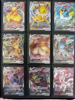 Eeveelution Vmax 9 Card Complete Set Pokemon Evolving Skies NM Umbreon Eevee - Image 1