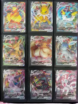 Eeveelution Vmax 9 Card Complete Set Pokemon Evolving Skies NM Umbreon Eevee - Image 3