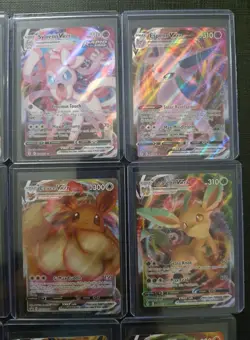 Eeveelution Vmax 9 Card Complete Set Pokemon Evolving Skies NM Umbreon Eevee - Image 13