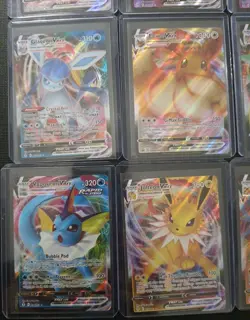 Eeveelution Vmax 9 Card Complete Set Pokemon Evolving Skies NM Umbreon Eevee - Image 15