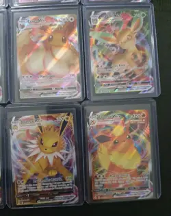 Eeveelution Vmax 9 Card Complete Set Pokemon Evolving Skies NM Umbreon Eevee - Image 4