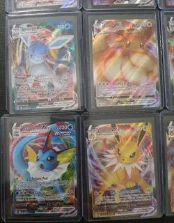 Eeveelution Vmax 9 Card Complete Set Pokemon Evolving Skies NM Umbreon Eevee - Image 5