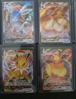 Eeveelution Vmax 9 Card Complete Set Pokemon Evolving Skies NM Umbreon Eevee - Image 4