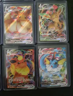 Eeveelution Vmax 9 Card Complete Set Pokemon Evolving Skies NM Umbreon Eevee - Image 5