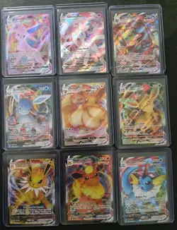 Eeveelution Vmax 9 Card Complete Set Pokemon Evolving Skies NM Umbreon Eevee - Image 7