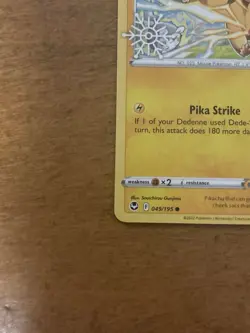 Pikachu 049/195 Holiday Calendar Promo Holo Snowflake Stamped Pokemon Card NM - Image 15
