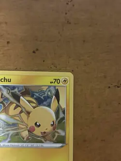 Pikachu 049/195 Holiday Calendar Promo Holo Snowflake Stamped Pokemon Card NM - Image 3