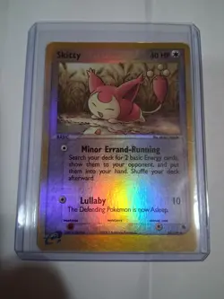 Pokemon Skitty Card Ruby and Sapphire 44/109 Reverse Holo Uncommon - Image 1