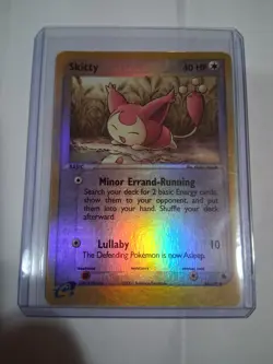 Pokemon Skitty Card Ruby and Sapphire 44/109 Reverse Holo Uncommon - Image 3