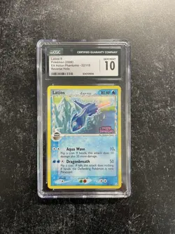 CGC 10 Latios Reverse Holo Ex Holon Phantoms 22/110 Gem Mint Pokemon Card 2006 - Image 1