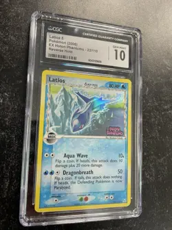 CGC 10 Latios Reverse Holo Ex Holon Phantoms 22/110 Gem Mint Pokemon Card 2006 - Image 5