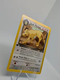 Dark Persian 42/82 1st Edition - Team Rocket Non Holo - Pokemon TCG Card - LP - Image 2