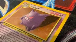 Gengar 1st First Edition Fossil 5/62 Holo Rare Pokemon card TCG English MP~HP - Image 4