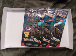 X3 Trick Or Trade BOOster Packs Halloween 2024 Trick Treat Pokemon Cards Sealed - Image 1