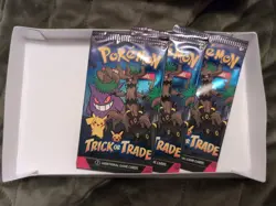 X3 Trick Or Trade BOOster Packs Halloween 2024 Trick Treat Pokemon Cards Sealed - Image 2