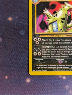 Pokemon Card Tyranitar 31/75 Neo Discovery 1st Edition Rare Non Holo WOTC Good - Image 12