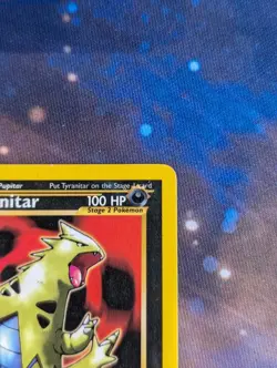 Pokemon Card Tyranitar 31/75 Neo Discovery 1st Edition Rare Non Holo WOTC Good - Image 2