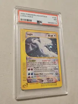 Pokemon Lugia Aquapolis Crystal Holo Rare #149 PSA 7 Near Mint. New Cert! - Image 3
