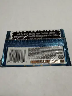 SEALED 2000 Pokémon Topps Series 2 TV Animation Edition Trading Cards-Blue Logo - Image 2