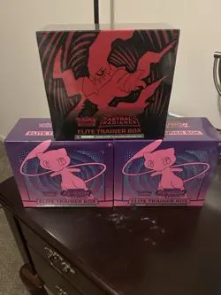Pokemon TCG 2 Fusion Strike ETBs & 1 Astral Radiance ETB Sealed - Image 8