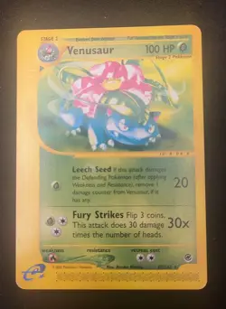 Venusaur #067/165 Pokemon Expedition Base Set Regular -LP 2002 - Image 1