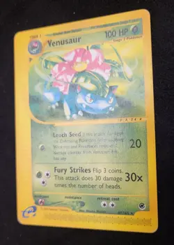 Venusaur #067/165 Pokemon Expedition Base Set Regular -LP 2002 - Image 6