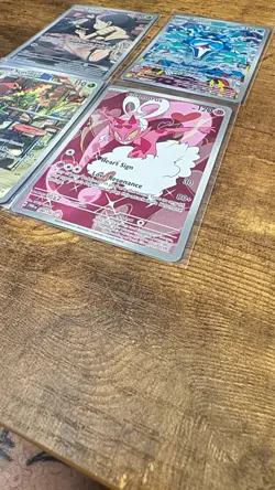 Pokemon Scarlet & Violet Illustration Rare Cards- Pack Fresh 4-Card Lot - Image 9