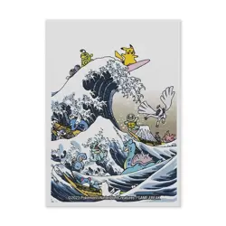 65 Great Wave Pikachu & Friends Card Sleeves - Pokemon TCG Scarlet & Violet - Image 2