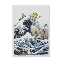 65 Great Wave Pikachu & Friends Card Sleeves - Pokemon TCG Scarlet & Violet - Image 4