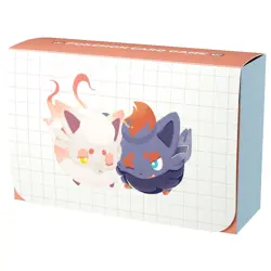 Pokemon Card Official Double Deck Case Zoroa & Hisui Zoroa Japanese NEW - Image 1