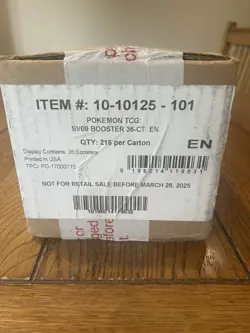 Pokémon TCG - Journey Together SV09 Booster Box (36 Packs) - SEALED CASE OF 6 - Image 7