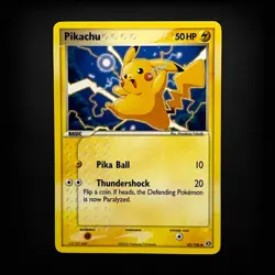 Pikachu 60/106 Common Emerald Pokémon Card - Near Mint - Image 1