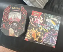Pokemon TCG Scarlet & Violet Paldean Fates Booster Bundle + Charizard ex Tin Lot - Image 2